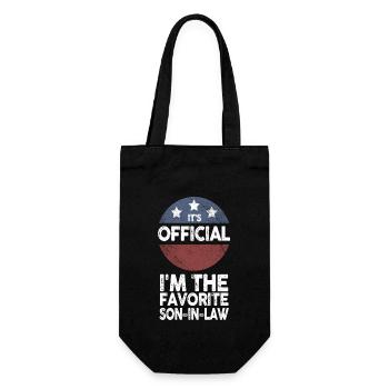 C’est le gendre préféré officiel - Sac à bouteille - noir - Devant
