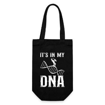 Saxophones It's In My Dna - Gift Bag for Bottles - black - Front