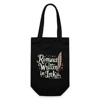 Romantic Nostalgia Vintage Romance Classic Love - Gift Bag for Bottles - black - Front
