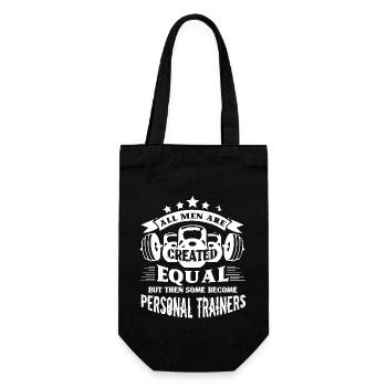 Personal Trainer Proud Personal Trainer - Gift Bag for Bottles - black - Front