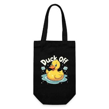 Nutztier-enten-enthusiasten Hinterhof-enten - Geschenkbeutel für Flaschen - Schwarz - Vorne