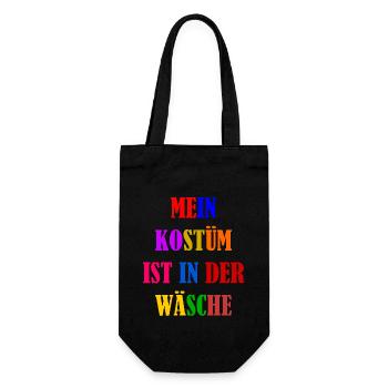 Carnival Costume Women's Gift Carnival Carnival - Gift Bag for Bottles - black - Front