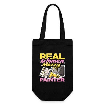 De vraies femmes épousent des peintres - Sac à bouteille - noir - Devant