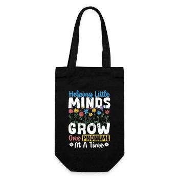 Dyslexia Dyslexic Learning Disabilities - Gift Bag for Bottles - black - Front