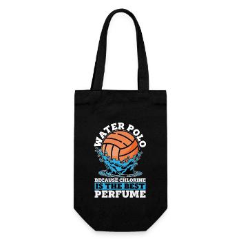 Water Polo Because Chlorine Is The Best Swimmer - Geschenkbeutel für Flaschen - Schwarz - Vorne
