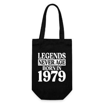 Les légendes ne vieillissent jamais Anniversaire 1979 - Sac à bouteille - noir - Devant