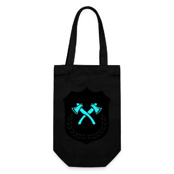 Coat of Arms Axe Axes - Gift Bag for Bottles - black - Front