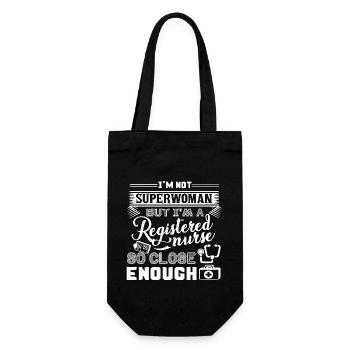 Registered Nurse I Am A Registered Nurse - Gift Bag for Bottles - black - Front