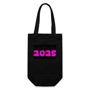 Jugendweihe 2025 Livre d’or Cadeau Filles Garçons - Sac à bouteille - noir - Devant