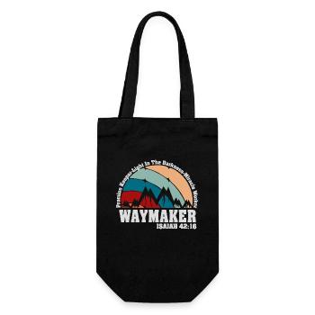 Waymaker Gardien de la promesse Faiseur de miracles - Sac à bouteille - noir - Devant