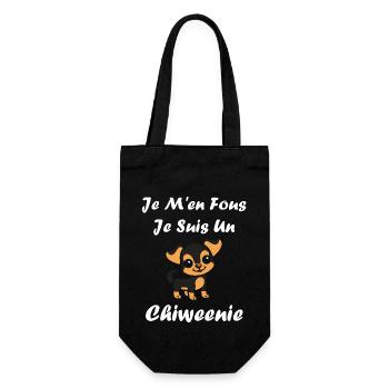 Chiweenie - Sac à bouteille - noir - Devant