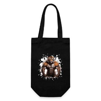 Tiger Muscles Bodybuilding Bête - Sac à bouteille - noir - Devant