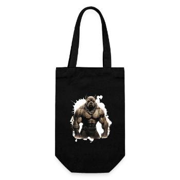 Chien Pit Muscles Musculation Bête - Sac à bouteille - noir - Devant