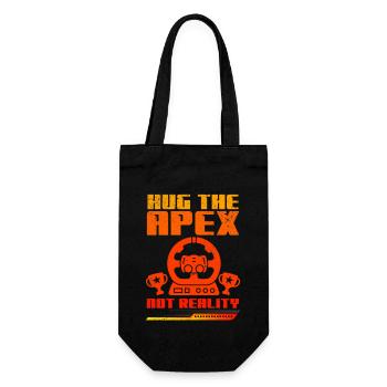 Simracer Esports Enthusiast Sim Racing - Gift Bag for Bottles - black - Front