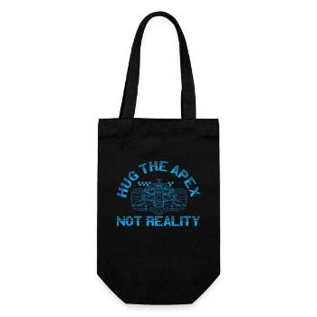 Simracer Esports Enthusiast Sim Racing - Gift Bag for Bottles - black - Front