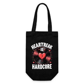 Grunge Valentine's Day Dark Romance Edgy Love - Gift Bag for Bottles - black - Front
