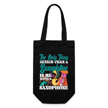 Les saxophones : la seule chose plus sexy - Sac à bouteille - noir - Devant