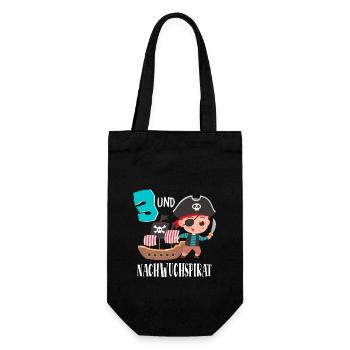 Enfant Pirate 5ème Anniversaire Jeune Pirate - Sac à bouteille - noir - Devant
