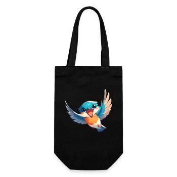 Kingfishers Kingfisher - Gift Bag for Bottles - black - Front