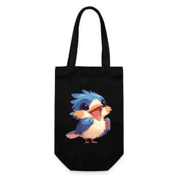Kingfishers Kingfisher - Gift Bag for Bottles - black - Front