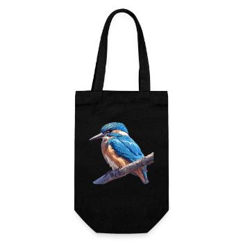 Kingfishers Kingfisher - Gift Bag for Bottles - black - Front