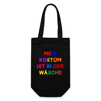 Carnival Costume Women's Gift Carnival Carnival - Gift Bag for Bottles - black - Front