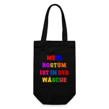Carnival Costume Women's Gift Carnival Carnival - Gift Bag for Bottles - black - Front