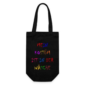 Carnival Costume Women's Gift Carnival Carnival - Gift Bag for Bottles - black - Front