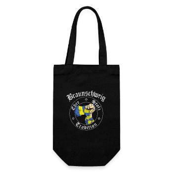 Braunschweig Ehre Stolz Tradition No II - Geschenkbeutel für Flaschen - Schwarz - Vorne