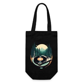 Musique Streetwear Tenue Platine Forêt - Sac à bouteille - noir - Devant