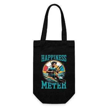 Kitesurf Happiness Meter Sports nautiques Surf - Sac à bouteille - noir - Devant