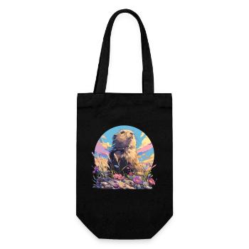 Lemmings Lemming - Gift Bag for Bottles - black - Front