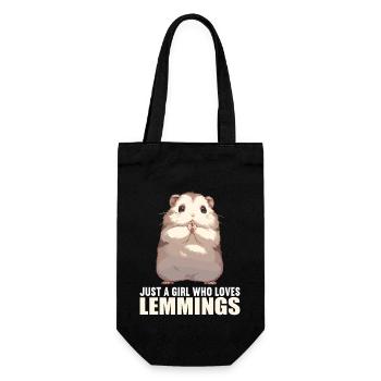Lemmings Lemming - Gift Bag for Bottles - black - Front