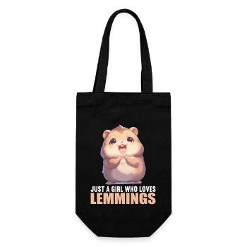 Lemmings Lemming - Gift Bag for Bottles - black - Front