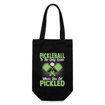 Pickleball : le seul jeu Get Pickled Paddleball - Sac à bouteille - noir - Devant