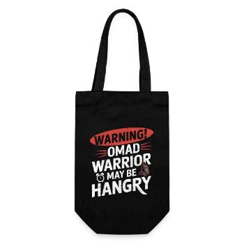 Intermittent fasting Intermittent fasting - Gift Bag for Bottles - black - Front