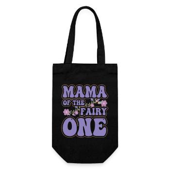 Maman de la fée Une - Sac à bouteille - noir - Devant