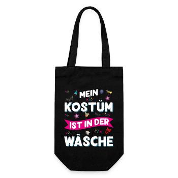 Mon costume est dans la blanchisserie Design amusant - Sac à bouteille - noir - Devant