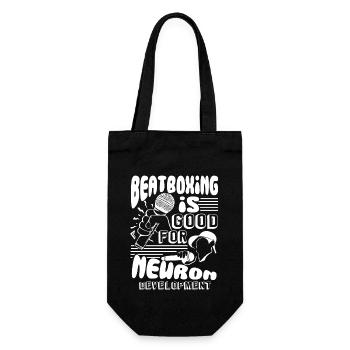 Beatboxer Beatboxing Is Good - Gift Bag for Bottles - black - Front