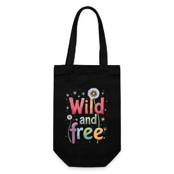 Dandelion Dandelion Lover Floral Floral - Sac à bouteille - noir - Devant