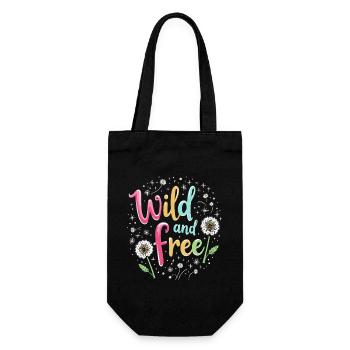 Dandelion Dandelion Lover Floral Floral - Sac à bouteille - noir - Devant