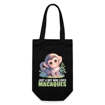 Macaque Macaque - Gift Bag for Bottles - black - Front
