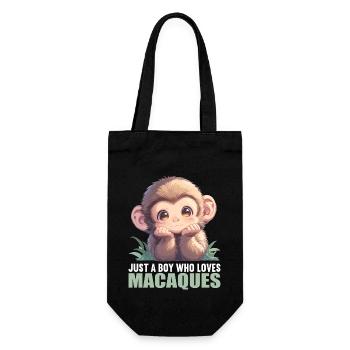 Macaque Macaque - Gift Bag for Bottles - black - Front