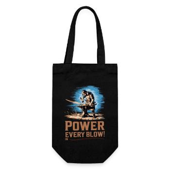 BLACKSMITH - Gift Bag for Bottles - black - Front