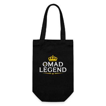 Intermittent fasting Intermittent fasting - Gift Bag for Bottles - black - Front