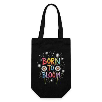 Dandelion Dandelion Lover Floral Floral - Sac à bouteille - noir - Devant