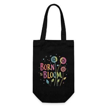 Dandelion Dandelion Lover Floral Floral - Sac à bouteille - noir - Devant