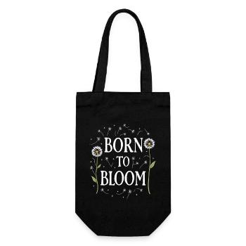 Dandelion Dandelion Lover Floral Floral - Sac à bouteille - noir - Devant