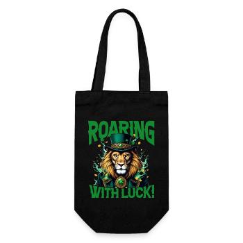 Rugir de chance - Sac à bouteille - noir - Devant