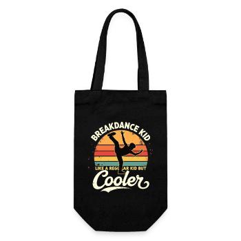 Breakdance Kid Breakdancer Retro Dance B-Boys - Sac à bouteille - noir - Devant